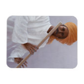 フルート奏者 マグネット (横)