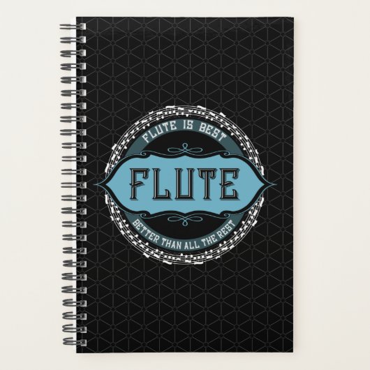 フルート最高の音符の円 プランナー手帳 (正面)