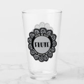 フルート最高の タンブラーグラス (正面)