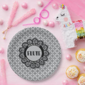 フルート最高の ペーパープレート (パーティー)