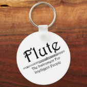 フルート知性がある キーホルダー (正面)