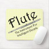 フルート知性がある マウスパッド (マウス)