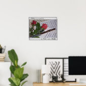 フルート素晴らしスト ポスター (ホームオフィス)