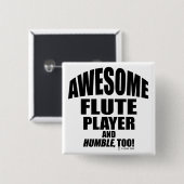 フルート素晴らしプレーヤー 缶バッジ (正面&裏面)
