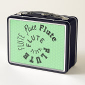 フルート緩和曲線文字 メタルランチボックス (裏面)