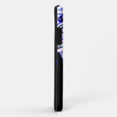 フルート芸術的シルバーメタル美しいおもしろい Case-Mate iPhoneケース (裏面/右)