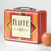 フルート装飾ブロック メタルランチボックス (インサイチュ)