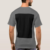 フルート遊の砂漠ココペリ Tシャツ (裏面)