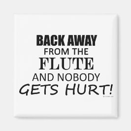 フルート遠くにから戻る マグネット