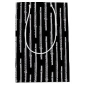 フルート音楽先生バンド ミディアムペーパーバッグ (正面)