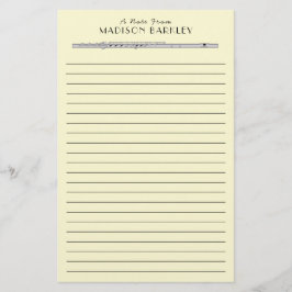 フルート音楽先生バンド 便箋