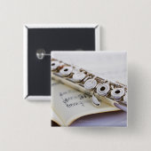 フルート2 缶バッジ (正面&裏面)