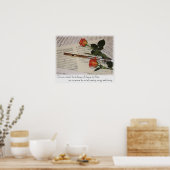 フルート – エネルギーと美しい ポスター (キッチン)