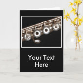 フルート カード (黄色い花)