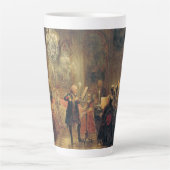 フルート・コンサート – アドルフ・メンゼル カフェラテマグ (正面)