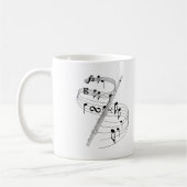 フルート コーヒーマグカップ (左)