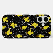 フルート・シック・ミュージック・ノート Case-Mate iPhoneケース (裏面 (横))