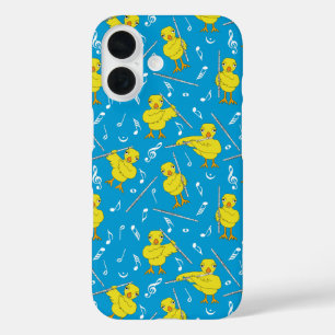 フルート・シック・ミュージック・ノート iPhone 16ケース