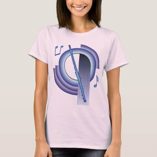 フルート デコ2 Tシャツ (正面)