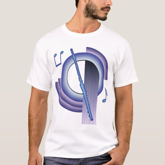 フルート デコ2 Tシャツ (正面)