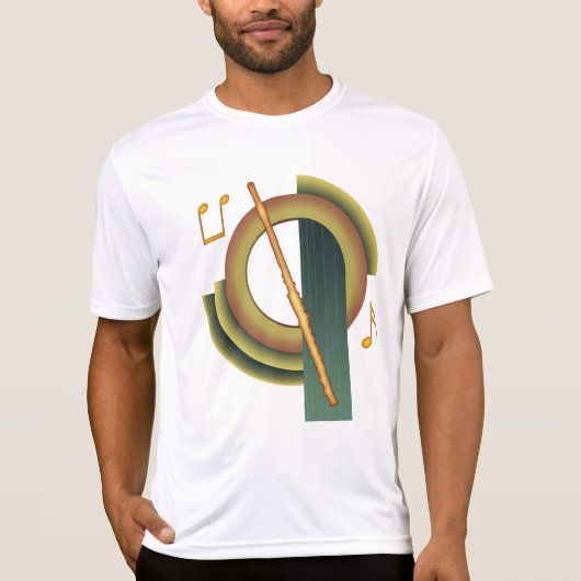 フルート デコ Tシャツ (正面)