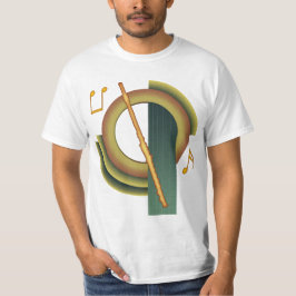 フルート デコ Tシャツ