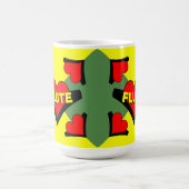 フルート(ハート) コーヒーマグカップ (中央)