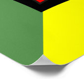 フルート(ハート) ポスター (角)