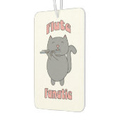 フルート ファナティック グレー キャット ピンク カーエアーフレッシュナー (左)