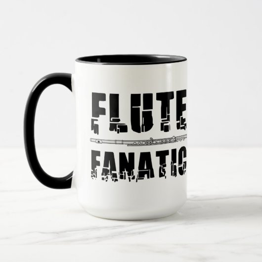 フルート・ファナティック マグカップ (左)