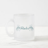 フルート フロストグラスマグカップ (左)