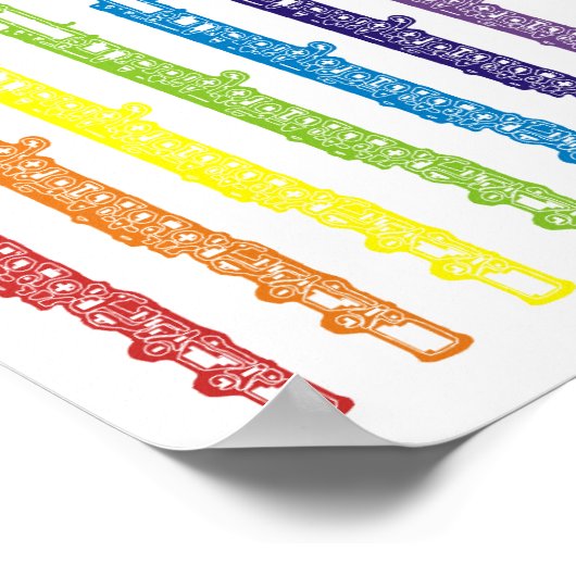 フルート ポスター (角)