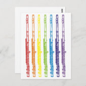 フルート ポストカード (正面/裏面)