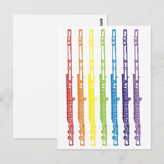 フルート ポストカード (正面/裏面)