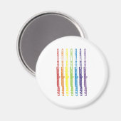 フルート マグネット (正面/裏面)