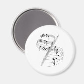 フルート マグネット (正面/裏面)