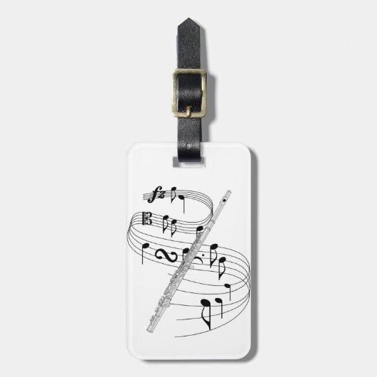 フルート ラゲッジタグ (正面縦)