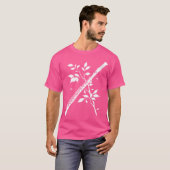 フルート 木管楽器 オーケストラ Tシャツ (正面フル)
