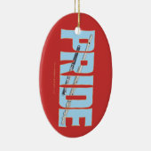 フルート- Piccoloプライド セラミックオーナメント (右)