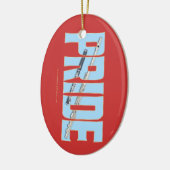 フルート- Piccoloプライド セラミックオーナメント (左)