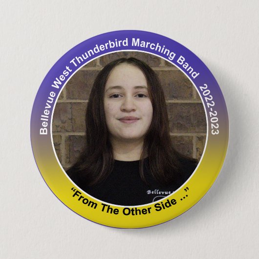 フルートAlysia 10 缶バッジ (正面)