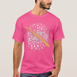 フルートTシャツ – フルート奏者への贈り物 Tシャツ