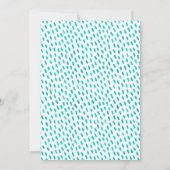 フルームテーマのパーティー招待状 - 2歳の誕生日 招待状 (裏面)