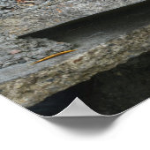 フルーリスラオートゥエプランテピンクフローラ ポスター (角)