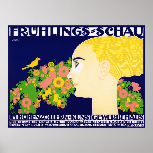 フルーリングスチャウ美術工芸展 ポスター (正面)