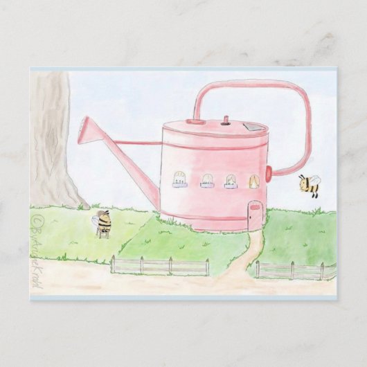 フルーリングズグルスヒュンメルギセスカンヌガルテンポストカルテ ポストカード (正面)