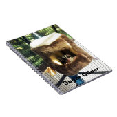 フルーリーツリートラックズベッドに砂糖ぶら下がったグライダー ノートブック (右側)