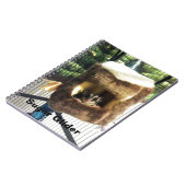 フルーリーツリートラックズベッドに砂糖ぶら下がったグライダー ノートブック (左側)