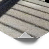 フルーリーツリートラックズベッドに砂糖ぶら下がったグライダー ポスター (角)