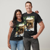 フルーリーツリートラックズベッドに砂糖ぶら下がったグライダー Tシャツ (ユニセックス)